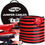 Thumbnail: TOPDC 4 Gauge 20 Feet Jumper Cables for Car, SUV and Trucks Battery, Heavy Duty
