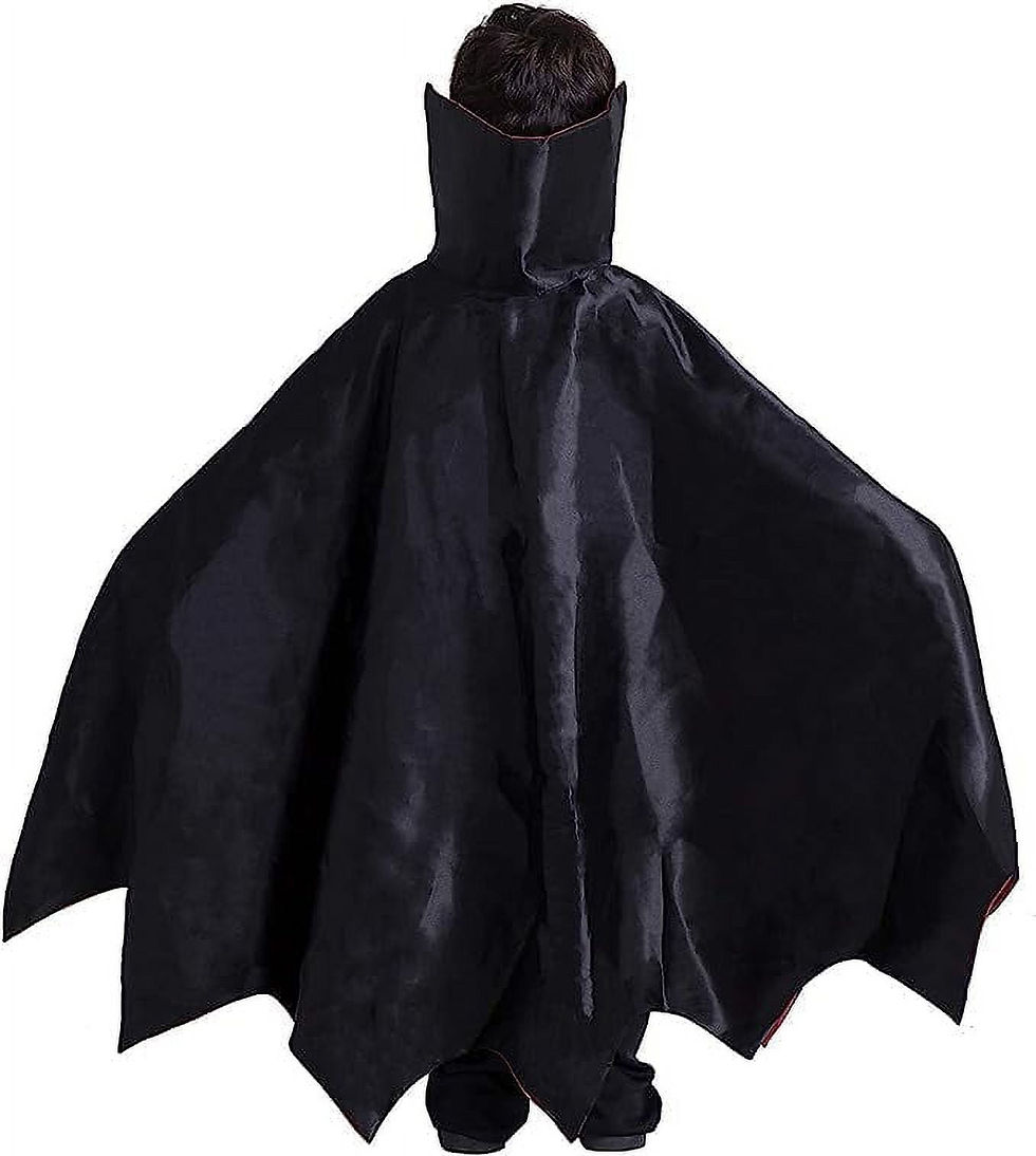 Thumbnail: Joyfy Gothic Vampire Costume Kids, Toddler Vampire Costume Halloween Vampire Co