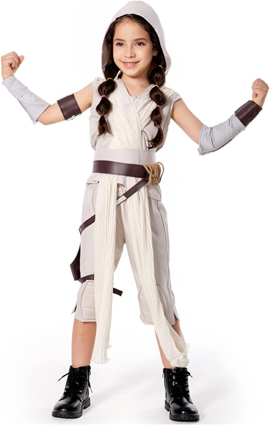 Thumbnail: Kids Knight Costume Girls Cosplay Costumes Outfits Halloween Force Master Costu