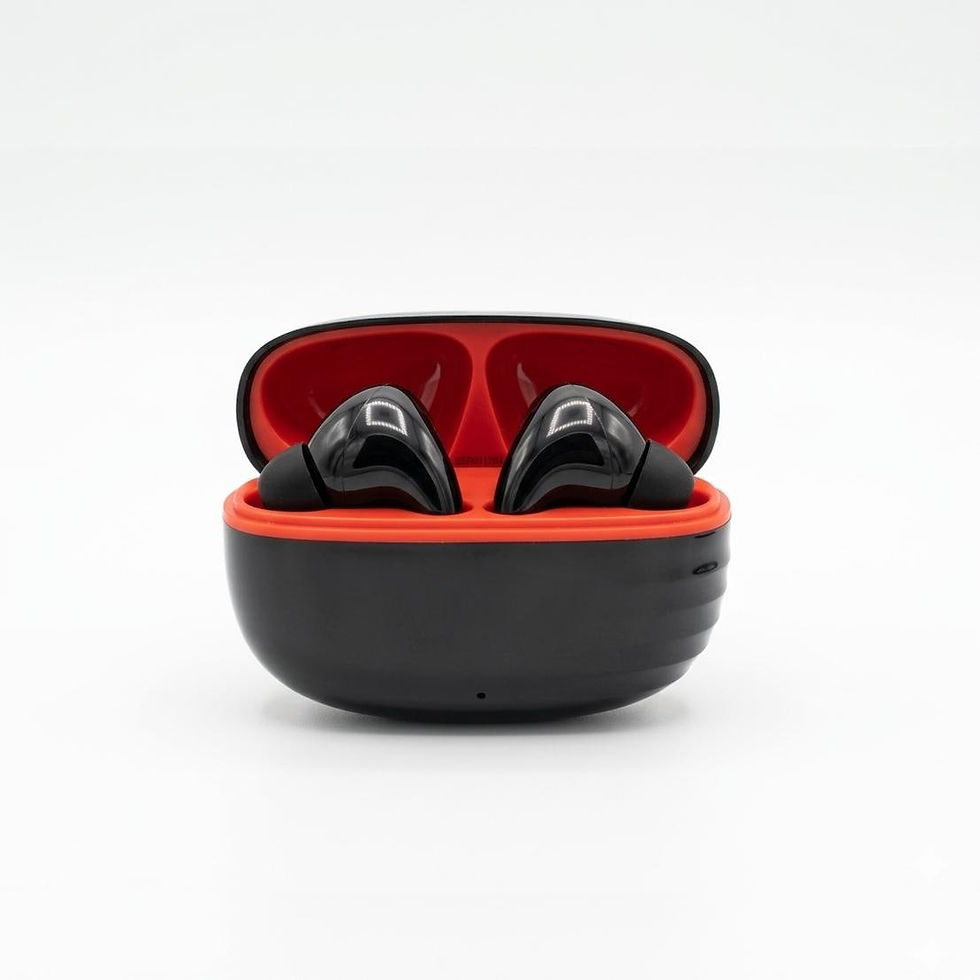 Thumbnail: Wireless Earbuds Bluetooth 5.4 Noise Cancelling Headphones for Sleep & Sports H