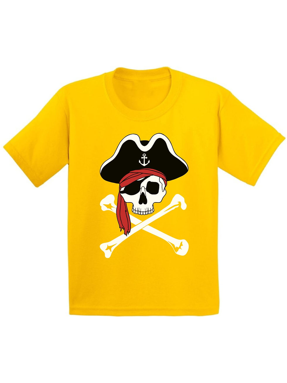 Thumbnail: Awkward Styles Jolly Roger Skull Tshirt for Kids
