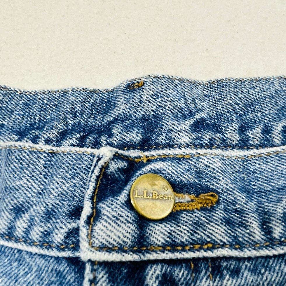 Thumbnail: Vintage USA LL Bean Straight Jeans Men Size 46 Classic Retro Outdoor Workwear A
