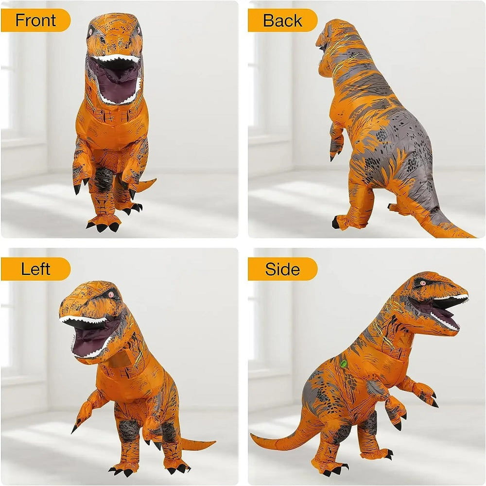 Inflatable Tyrannosaurus Rex Dinosaur Costume, Fun Halloween Costumes , Inflata