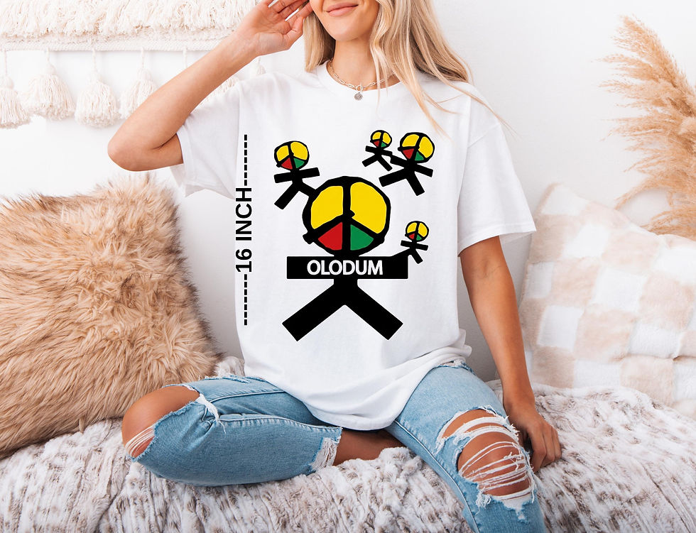 Thumbnail: Olodum Michael Jackson Tee, They Dont Care About Us Shirt, Brazil Peace Symbol 