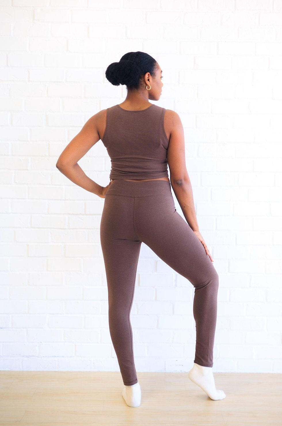 Thumbnail: Hemp Leggings • Lightweight Cotton Blend Yoga Pants • Women’s Sustainable Casua
