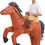 Thumbnail: Inflatable Halloween Horse Costume Blow Up Adult