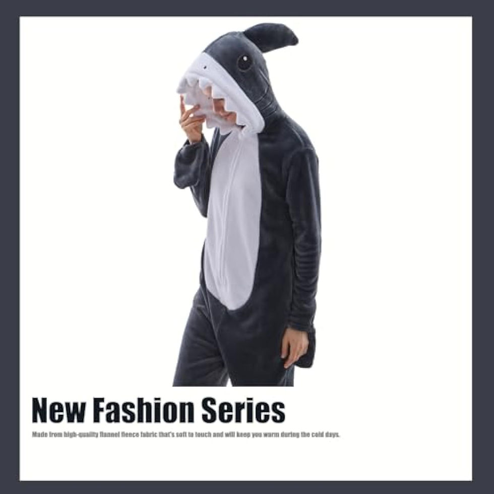 Thumbnail: Unisex Adult Onesie Pajamas Animal Snug Fit Halloween Costume