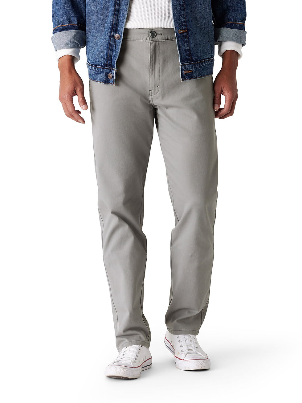 Thumbnail: Mens Big and Tall Essential Straight Chino Pants