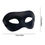 Thumbnail: Halloween Black Men Masquerade Masks Bulk Pack Male Mardi Gras Mask for Mascara