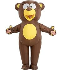 Thumbnail: Inflatable Costume Adult,Blow Up French Fries Suit,Full Body Chips Halloween Co