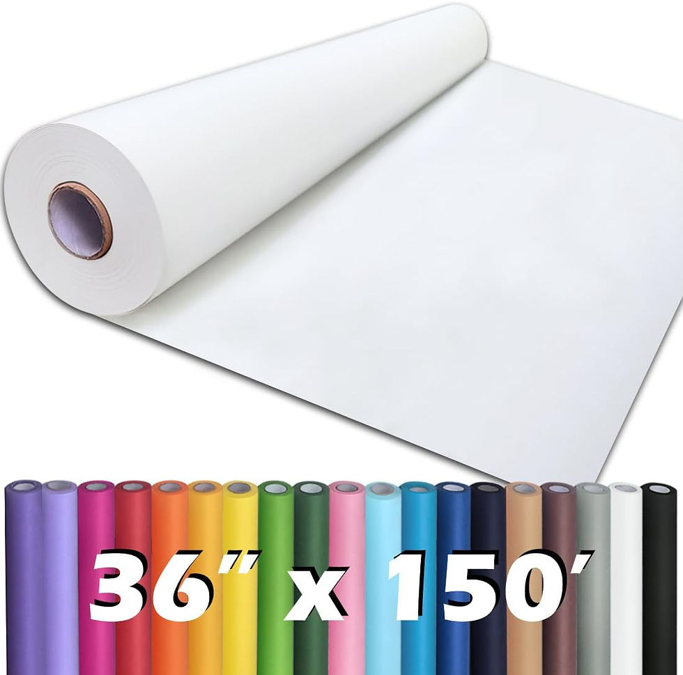 Thumbnail: PerkHomy Brown Kraft Paper Roll 17.5" x 1,200" (100') for Valentines Gift Wrapp