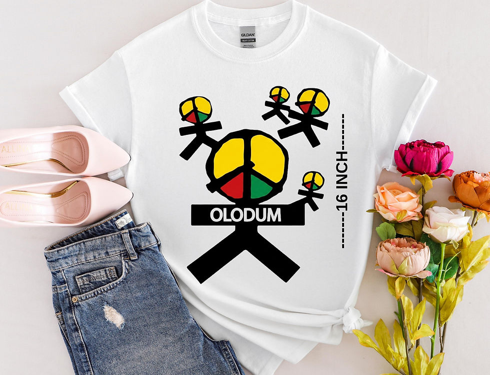 Thumbnail: Olodum Michael Jackson Tee, They Dont Care About Us Shirt, Brazil Peace Symbol 