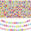 Thumbnail: ARTDOT 1400 PCS Letter Beads for Jewelry Making Kit, 28 Styles Alphabet Beads f