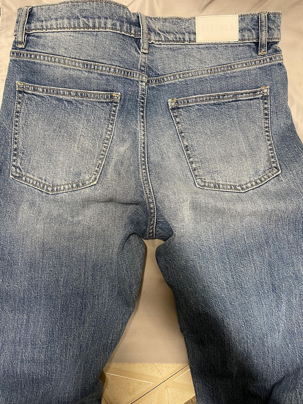 Thumbnail: Pistola Nico High Rise Destructed Women Size 30 Jeans