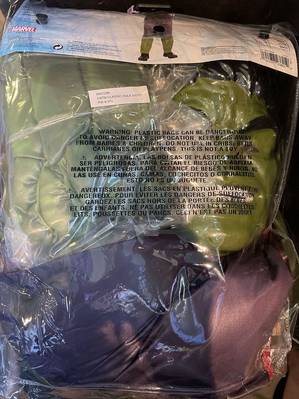 Thumbnail: Mens Adult Standard Hulk Costume