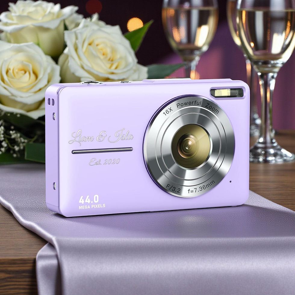 Thumbnail: Personalized Y2K Retro Digital Camera 44MP Wedding Bachelorette Bridesmaid Gift