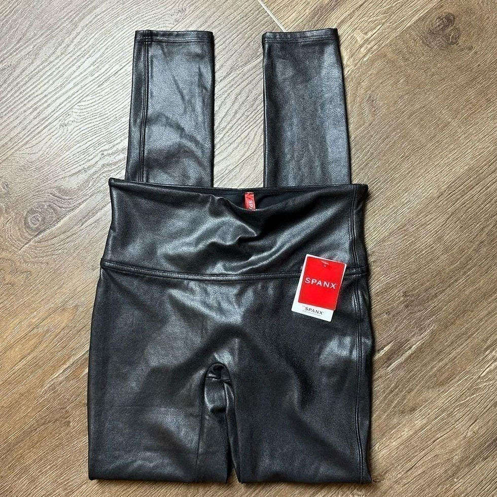 Thumbnail: SPANX | Faux Leather Legging NWT