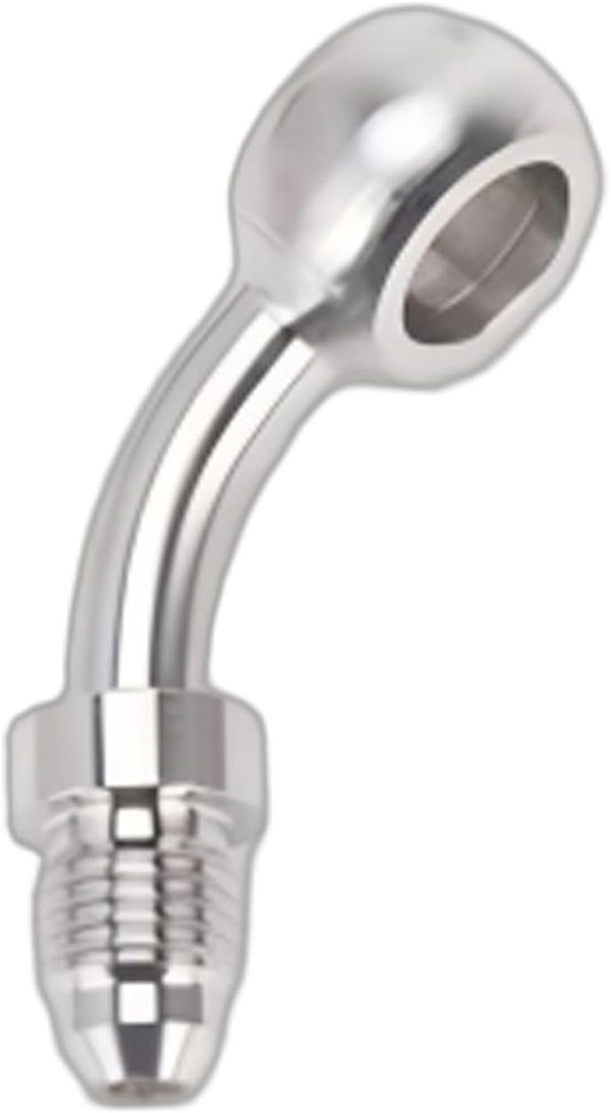 3AN Male to 10mm 3/8" Banjo Stainless Steel Brake Hose Fitting Adapter Straight