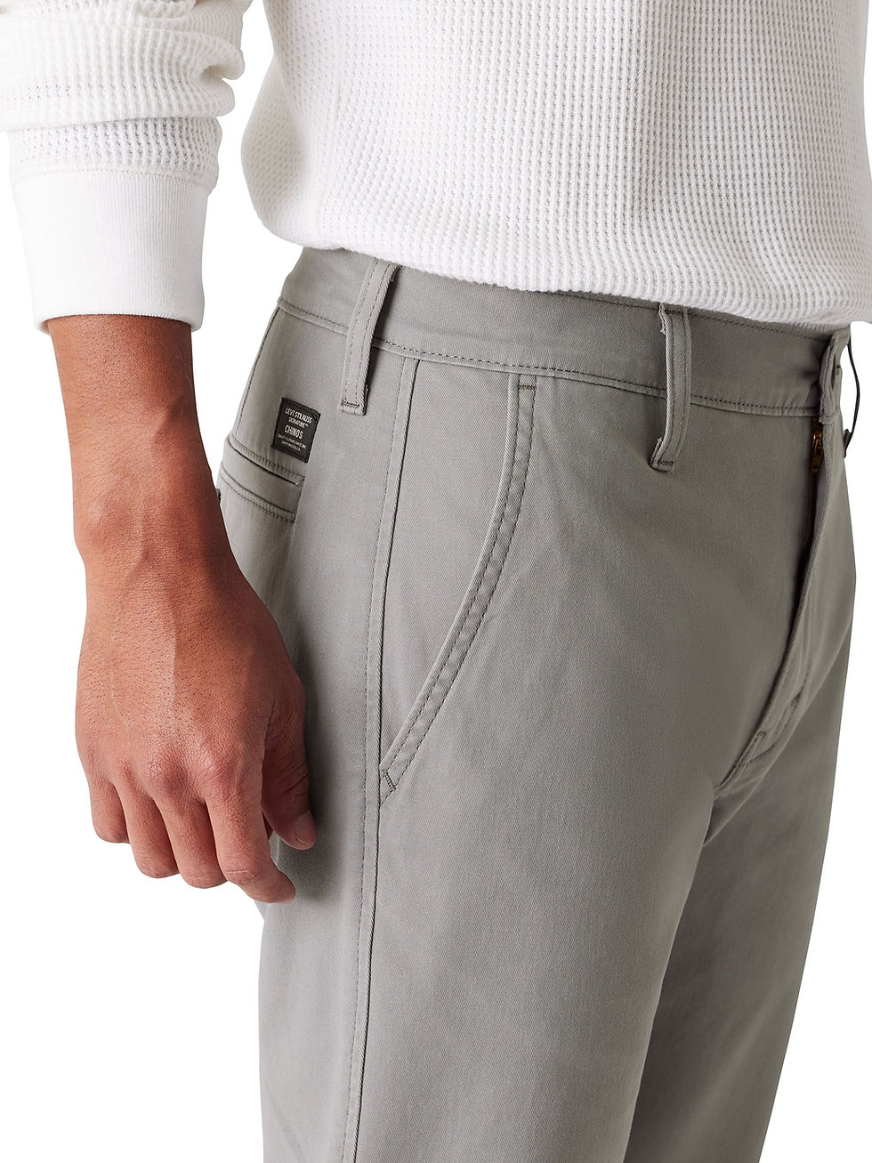 Thumbnail: Mens Big and Tall Essential Straight Chino Pants