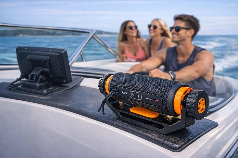 Thumbnail: Speaker Mount for JBL Flip 6   | 3D Printed ATVBoatRV Holder