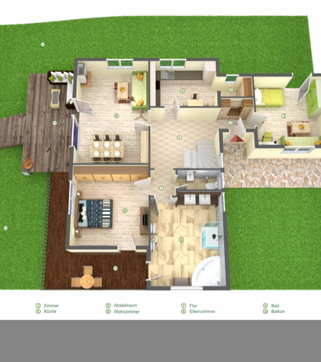 3D Grundriss