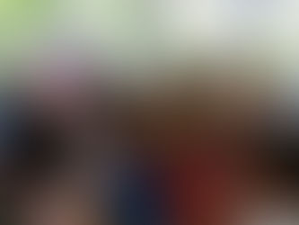 Happy children with Chummy Chum aound