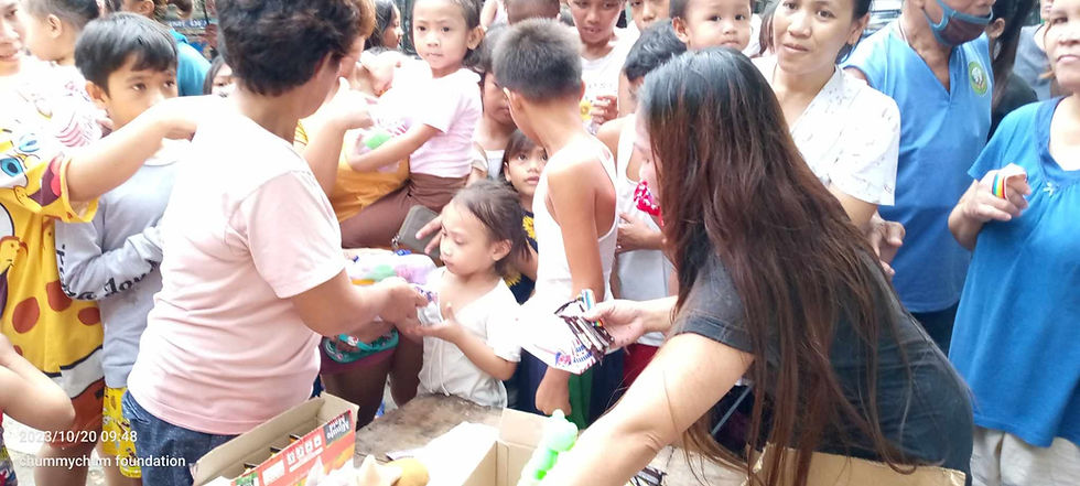 Sharing food and more with most in need.........