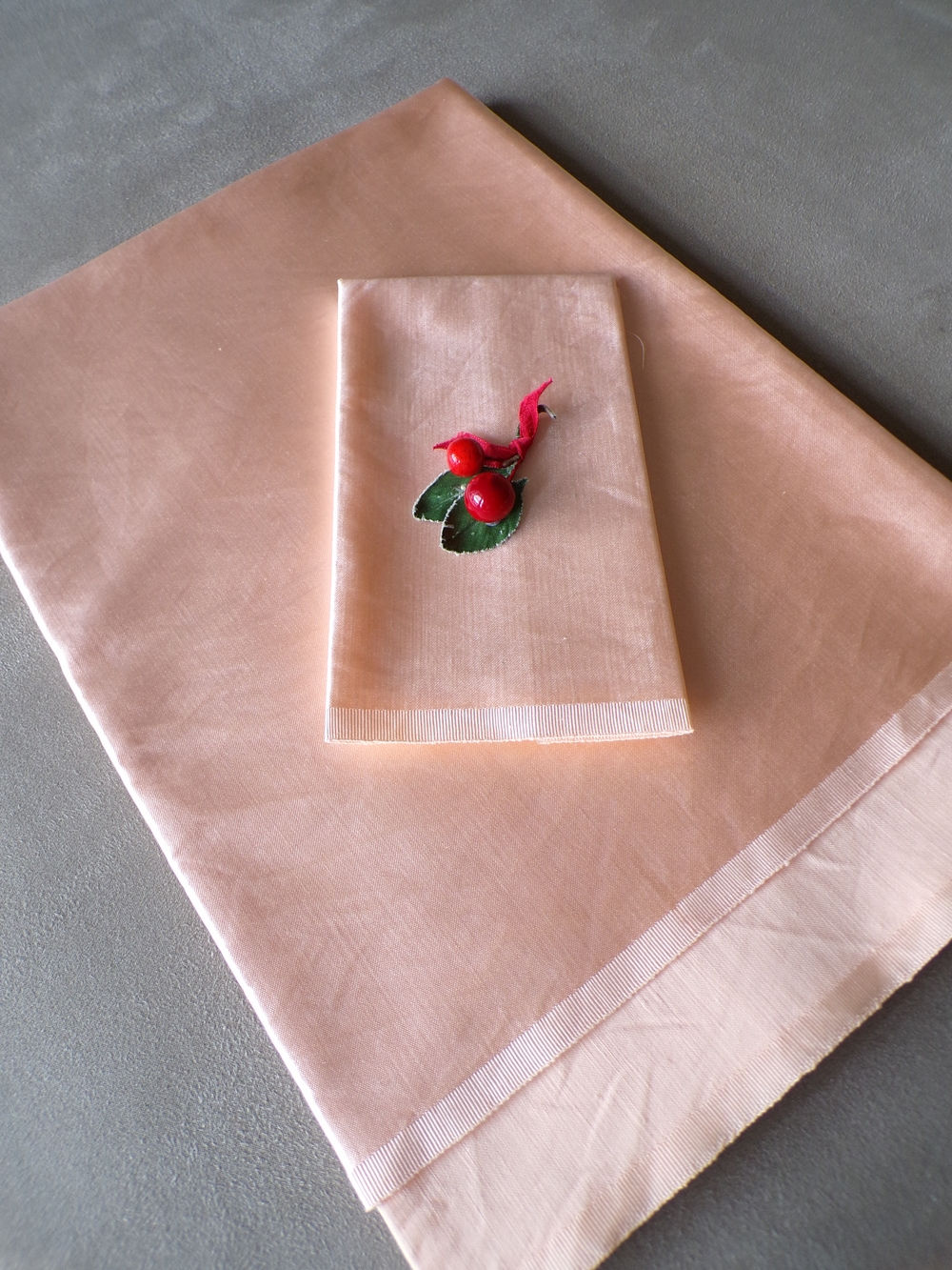 Coupon en Satin Rose