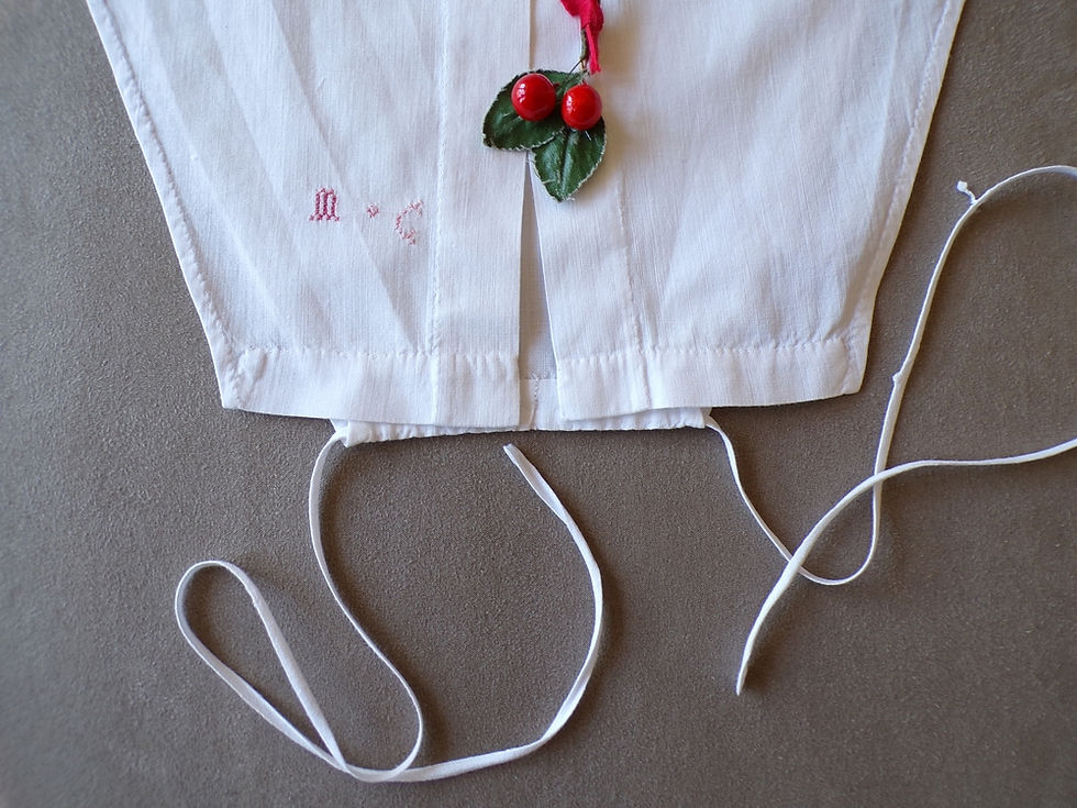 Miniature : Devantier en Percale