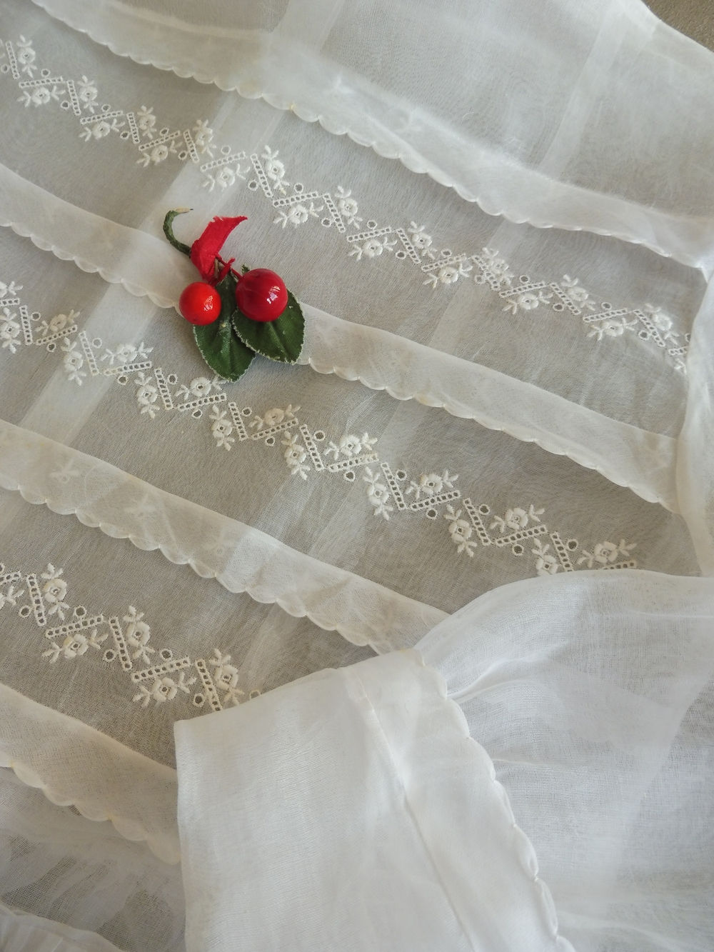 Robe de Communiante en Organdi