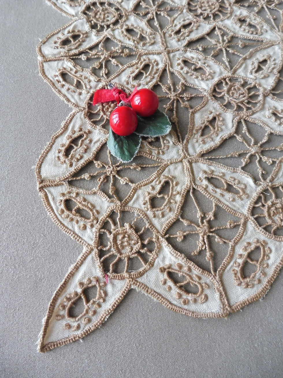 Miniature : Dessus de Chevet en Lin