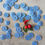 Miniature : Lot de 30 Boutons Bleus