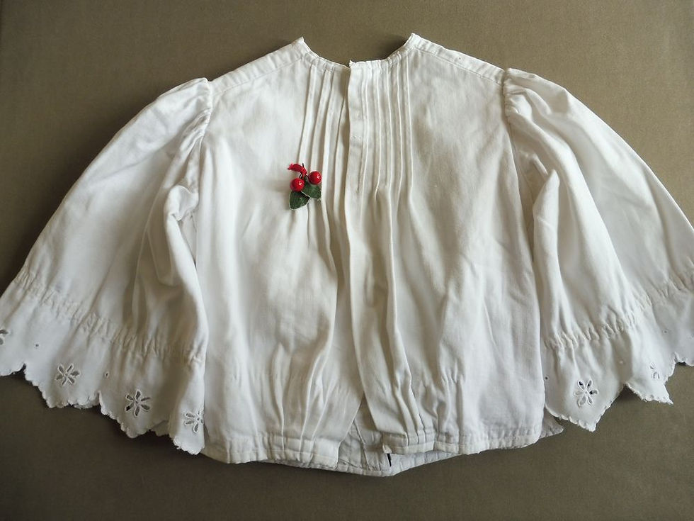 Miniature : Corsage Brodé en Coton