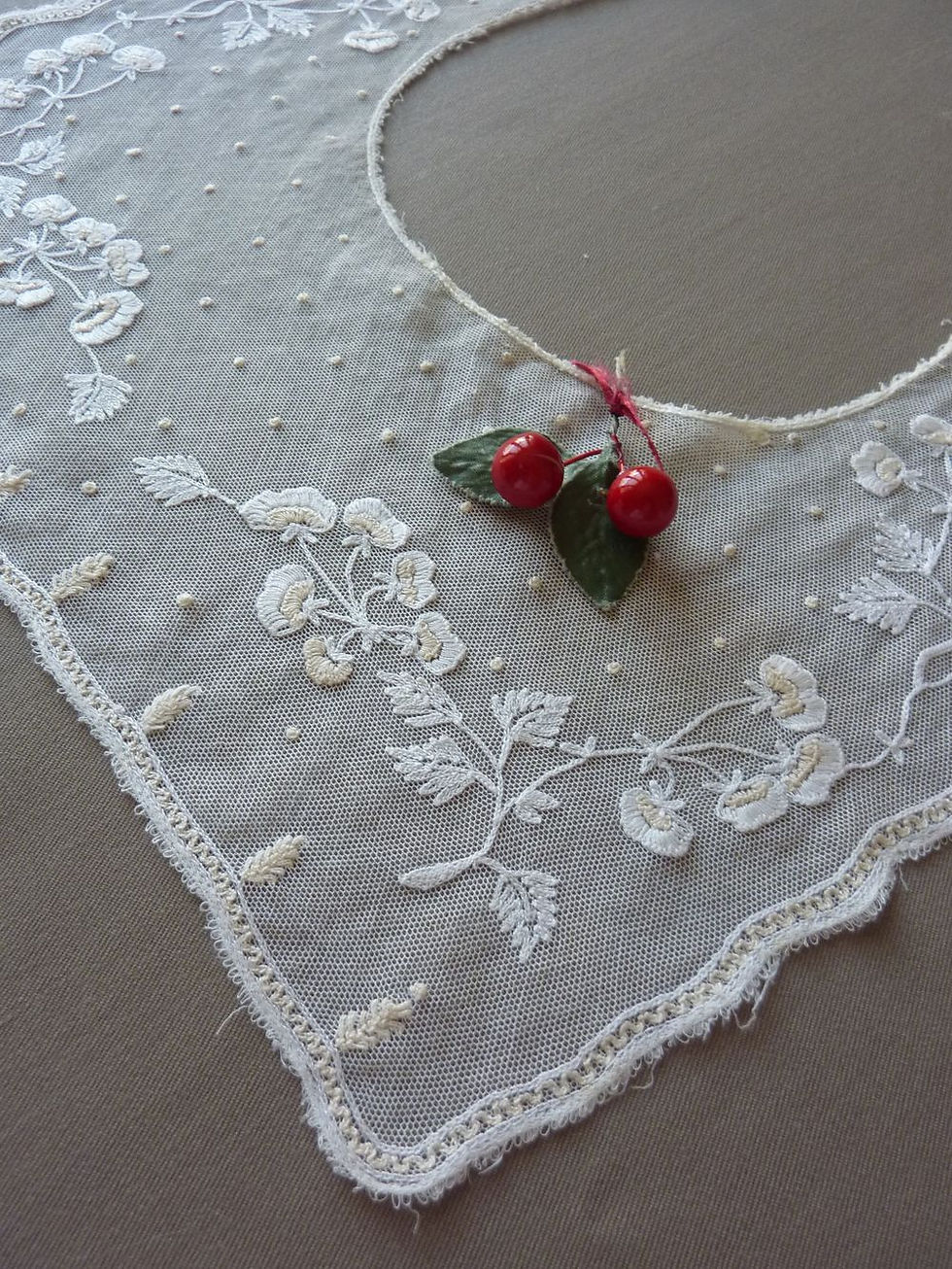 Miniature : Col en tulle Bicolore