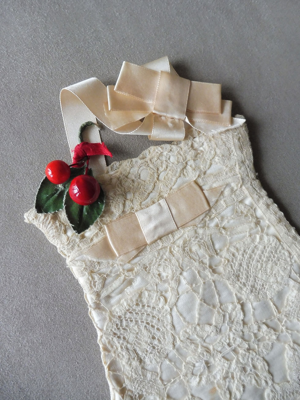 Miniature : Aumonière en Dentelle