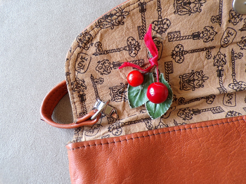 Miniature : Sac à Main - Pochette en Cuir