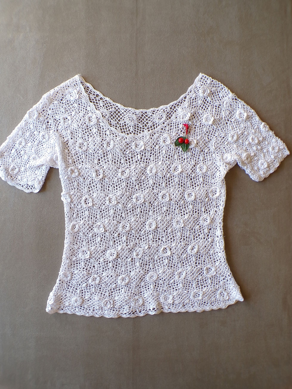 Miniature : Corsage en guipure
