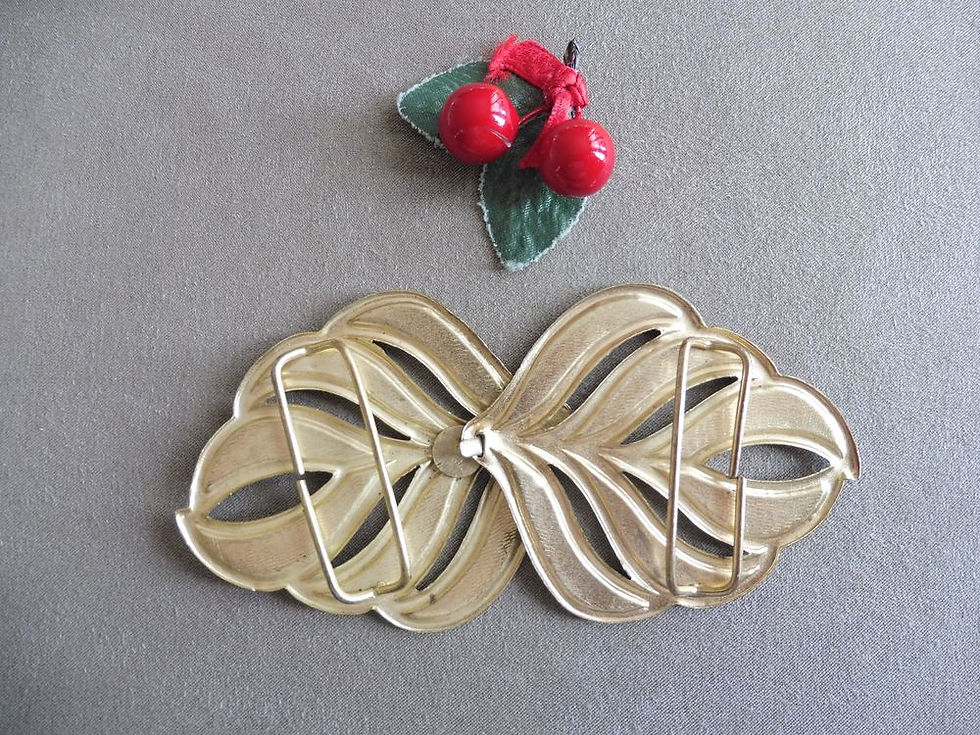 Miniature : Boucle de Ceinture Philodendron