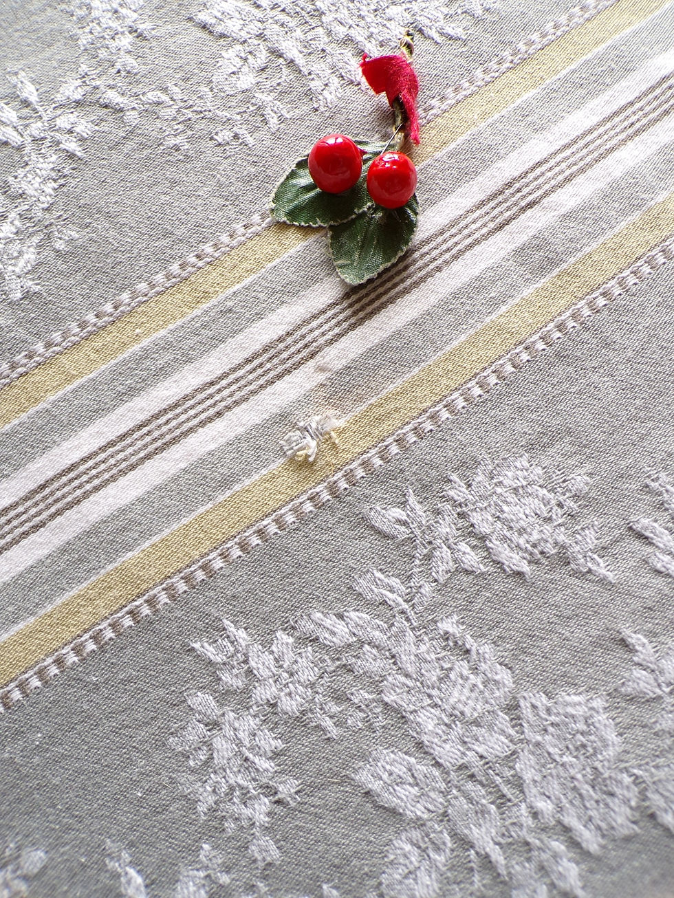 Miniature : Toile à Matelas Grise et Beige (n°1)