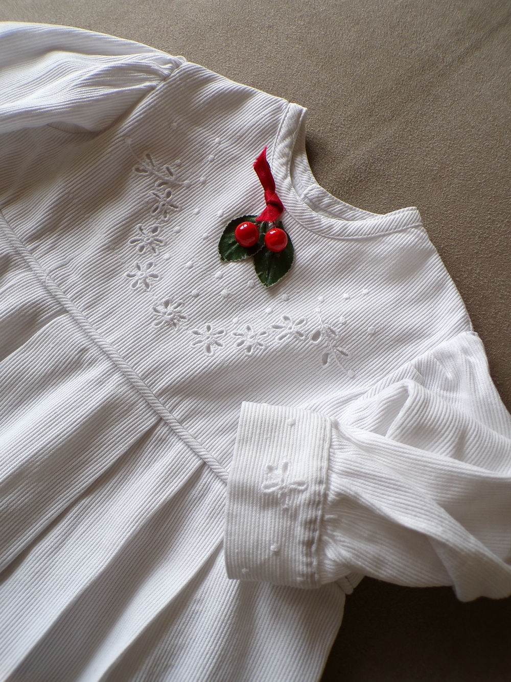 Robe en Piqué de Coton