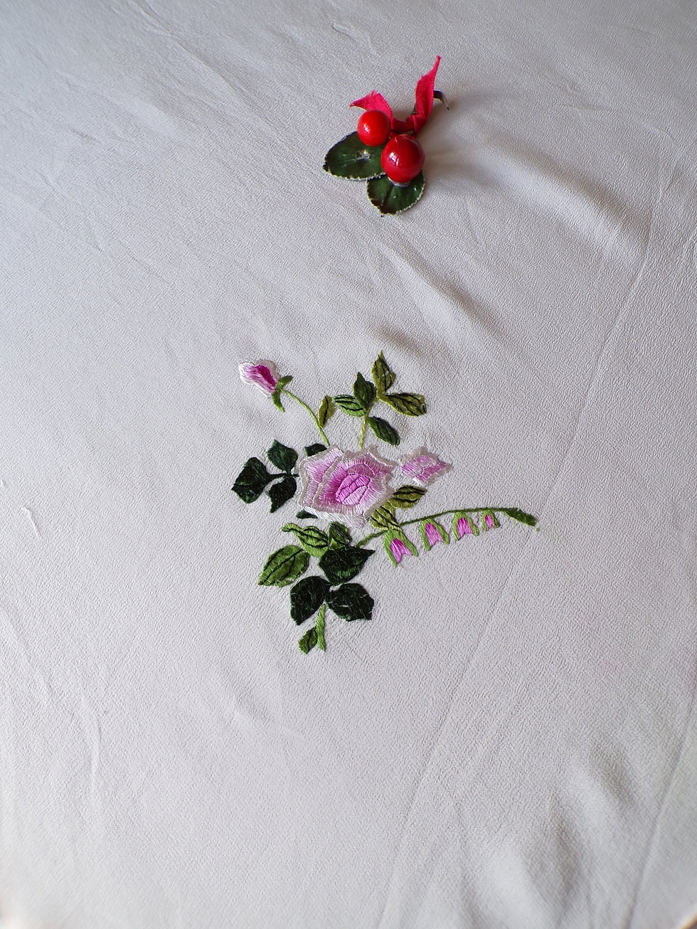 Miniature : Foulard "Roses"