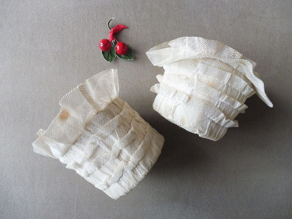 Miniature : Panières de Baptême en Tulle