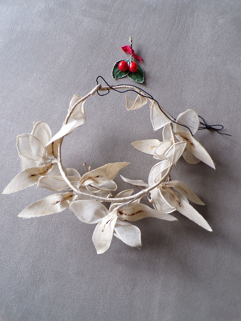 Miniature : Couronne de Mariée Fleurs de Lys