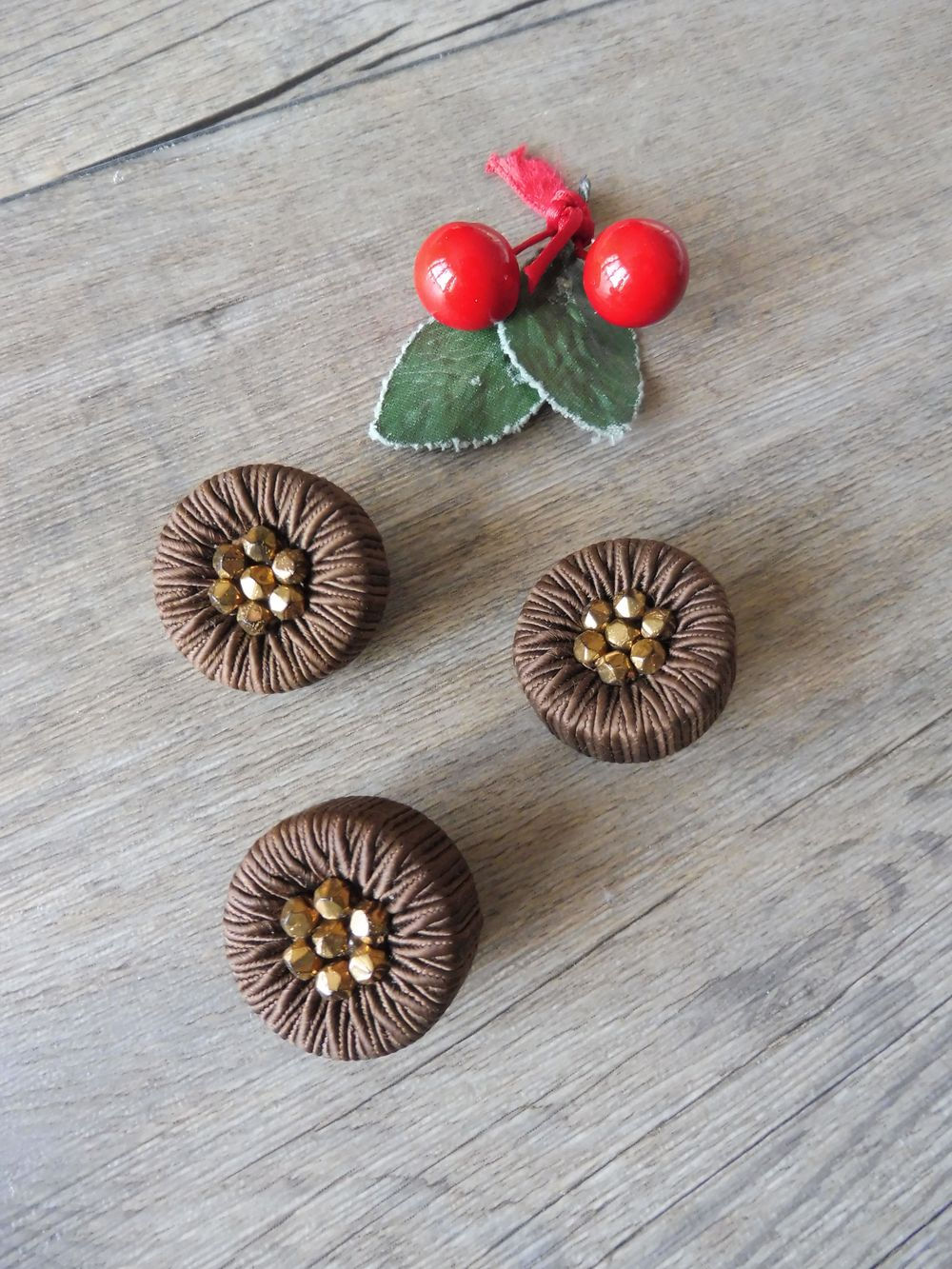 Boutons en Passementerie Années 50