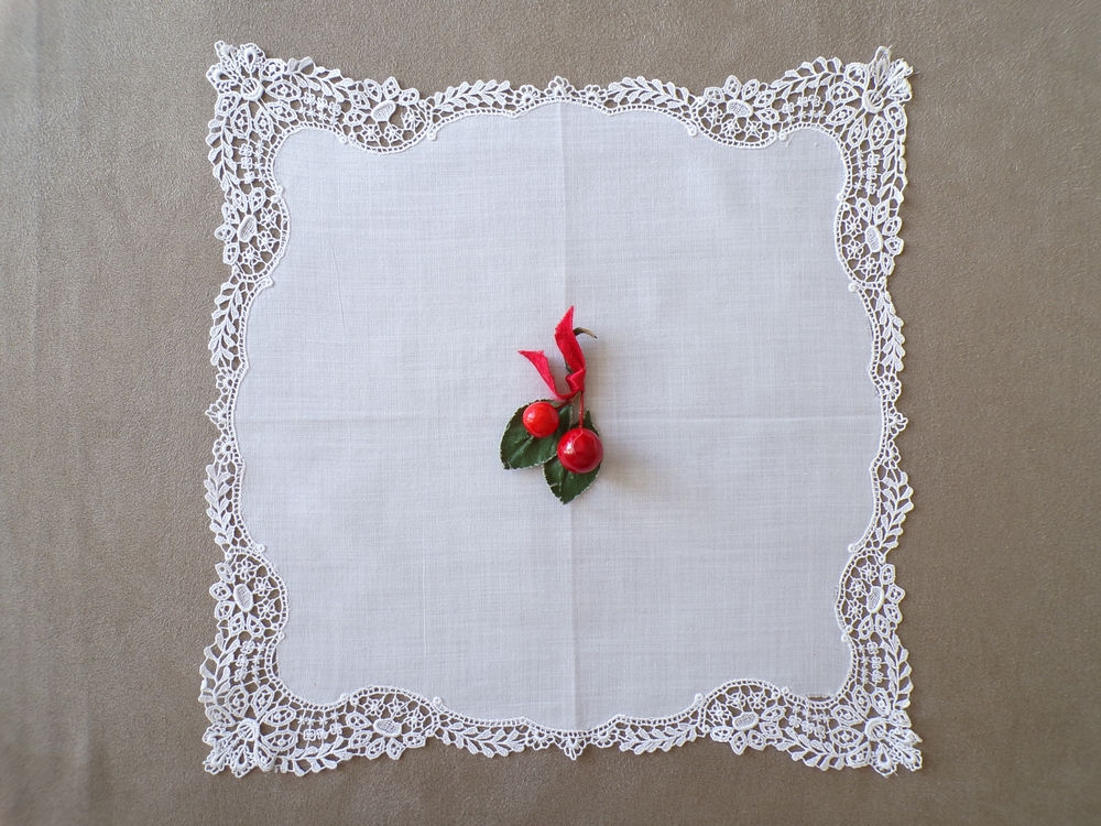 Pochette Linon et Dentelle