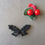 Miniature : Papillon en Jais