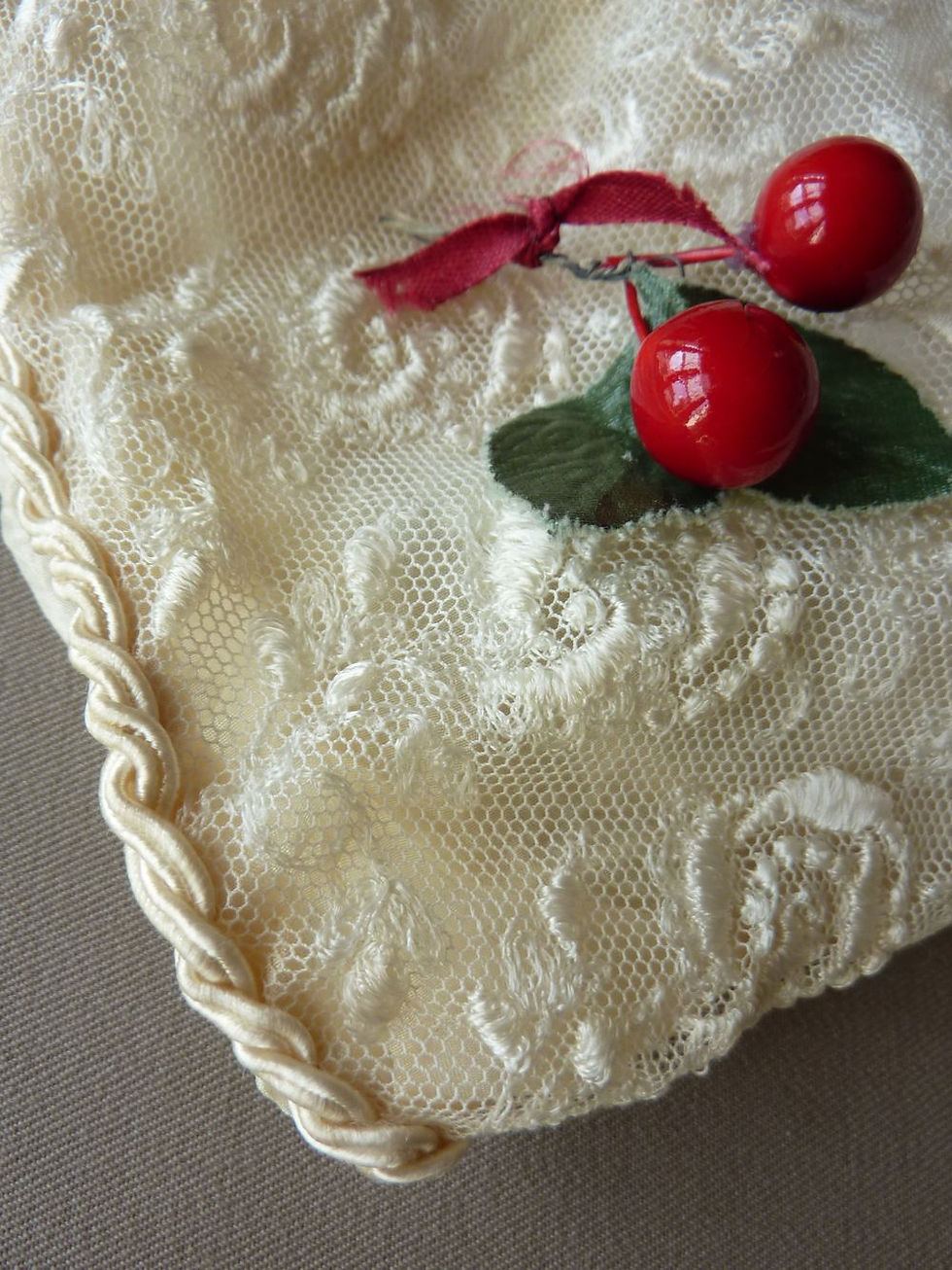 Miniature : Corsage en Tulle XIXème