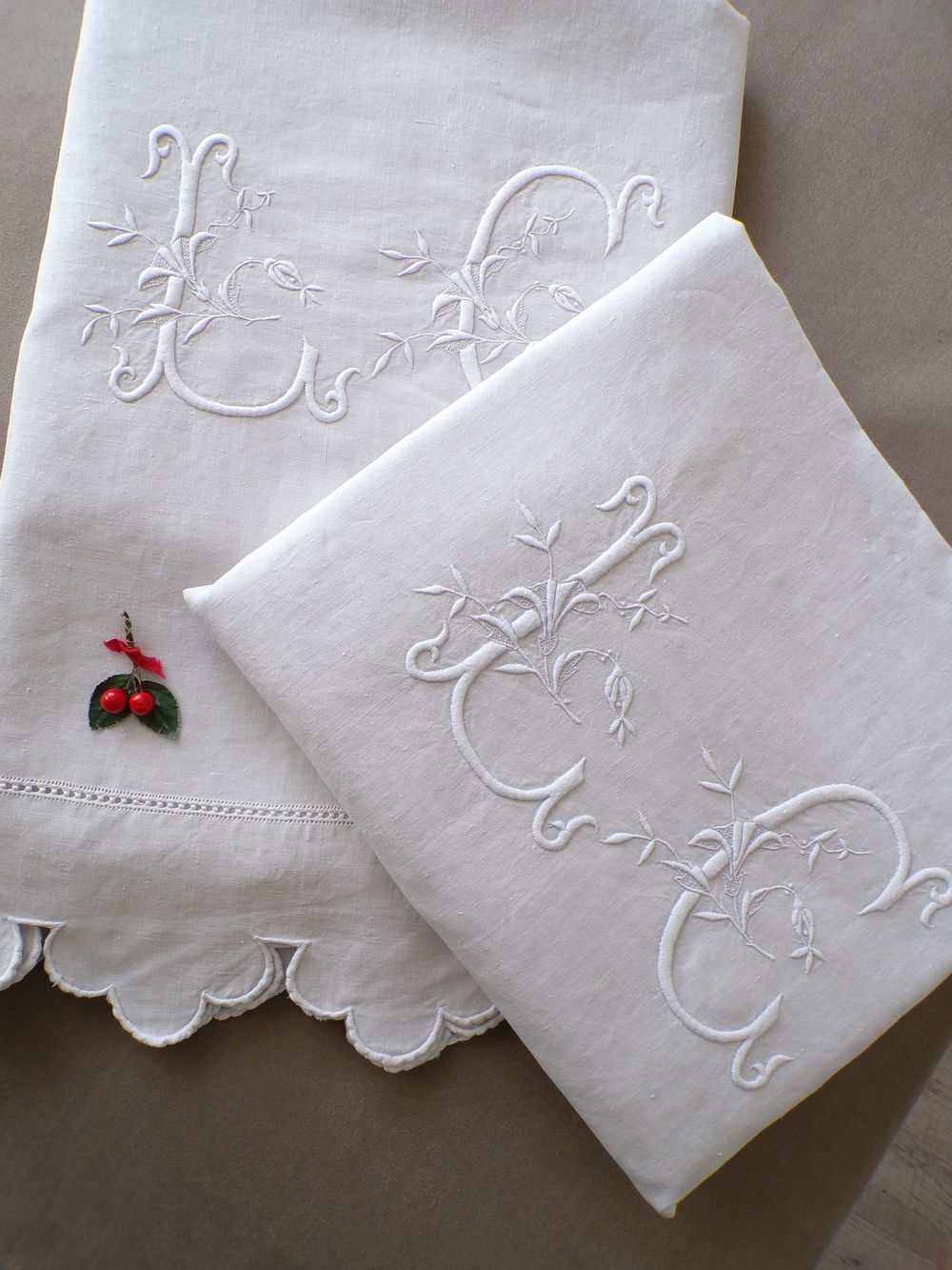 Draps en Lin Festonnés LC