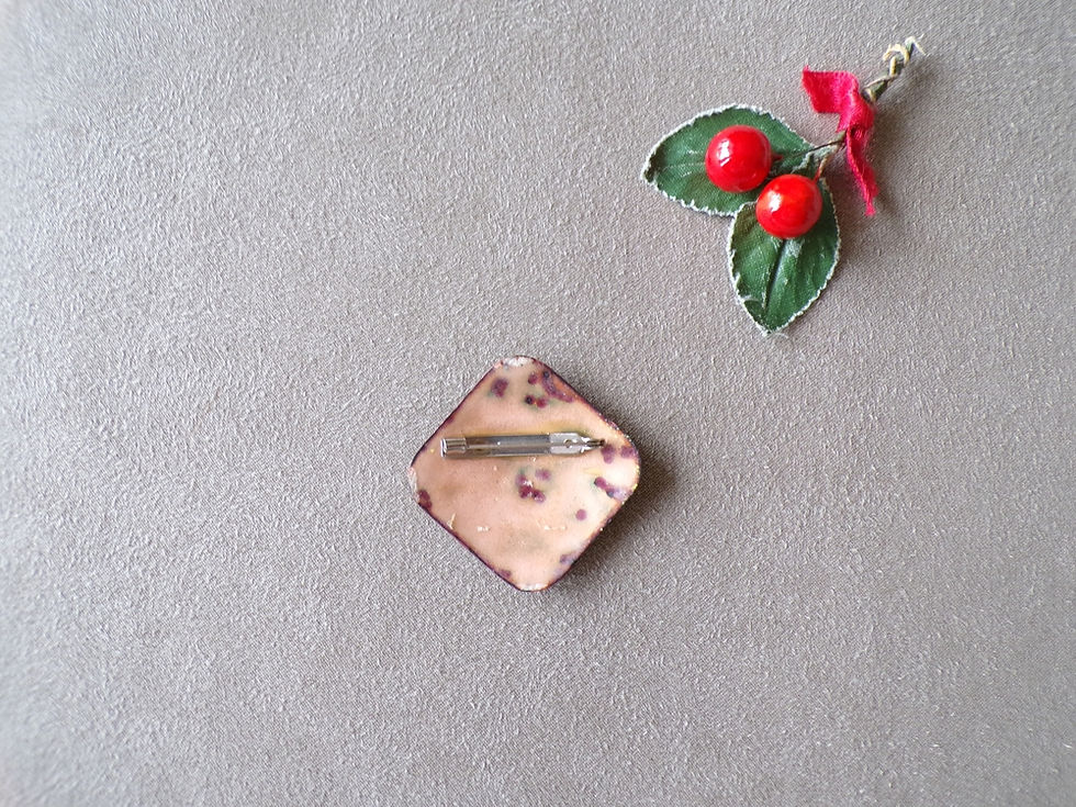 Miniature : Broche en Emaux