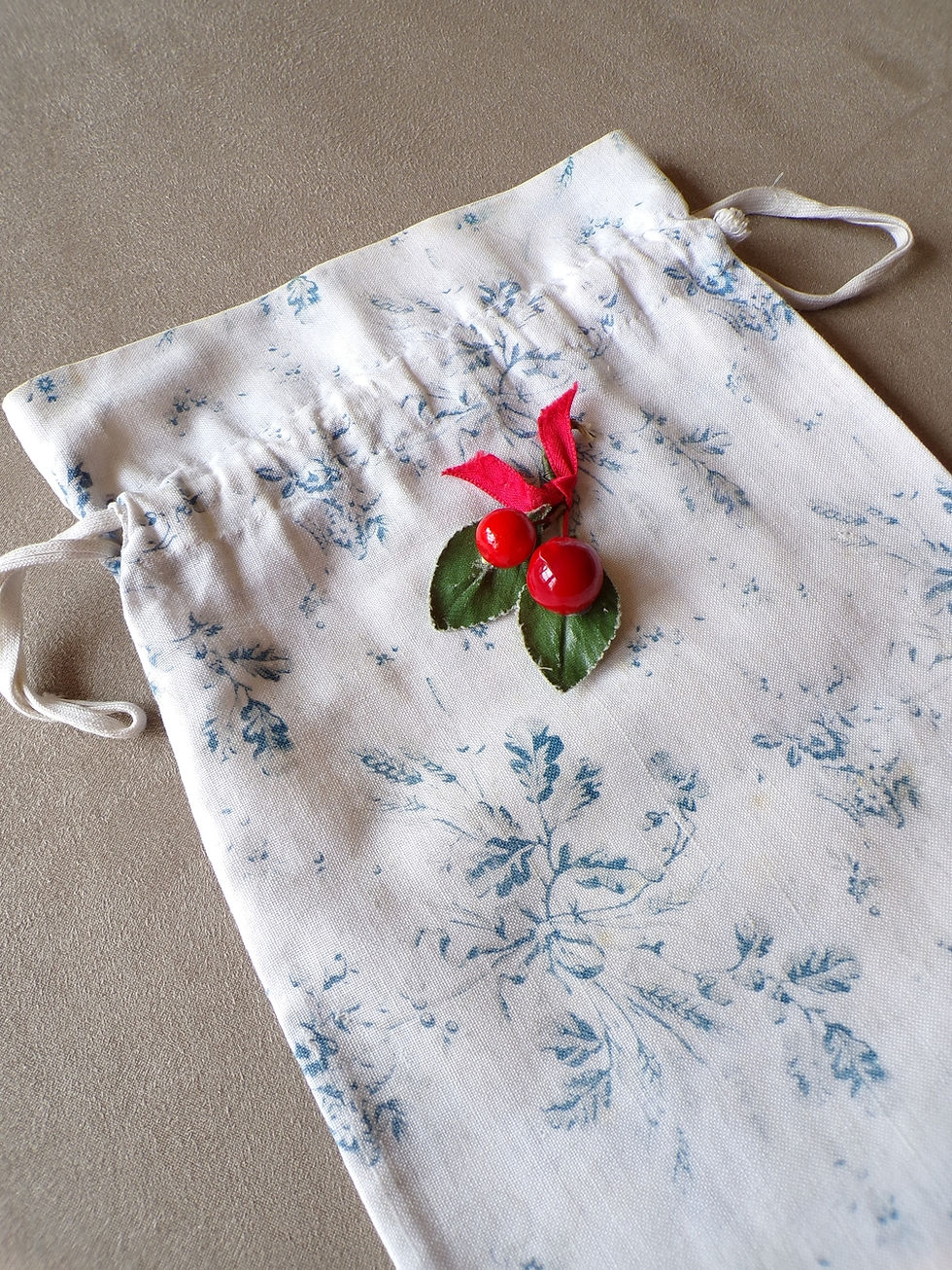 Miniature : Pochon en Toile de Jouy